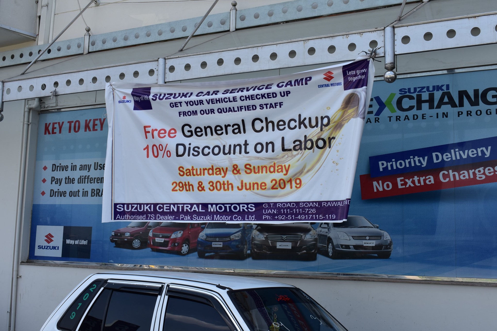 In-House Campaign For Customer Satisfaction held at suzuki central motors on 29 & 30 june 2019